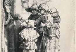 Beggars at a door SIL