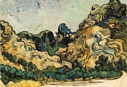 gogh mountain-st-remy