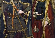 Juan de la Abadia the Younger - St Michael and Engracia c1489-c1513 - (MeisterDrucke-857960)