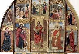 Retablo del Salvador, de Juan de la Abadía el Viejo (Museo de Zaragoza)