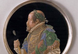 Antonio Abondio, Medallion Portrait of Emperor Maximilian II
