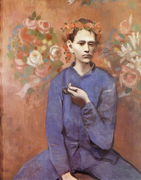 Boy with a Pipe 1905 