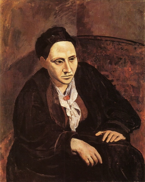 Portrait of Gertrude Stein 1905-6 