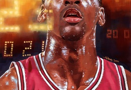 Michael Jordan in Bulls by aaronwty