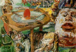 Kokoschka The red egg 1940-41 63 x 76 cm