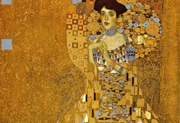 Klimt Adele Bloch-Bauer 1907 Oil and gold on canvas 138 x