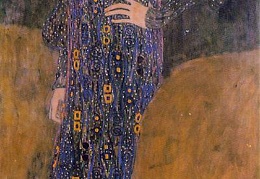 Klimt Portrait of Emilie Floge 1902 181x66 5 cm Historisc