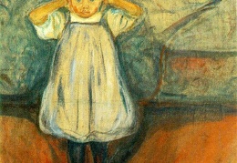 Munch The Dead Mother 1899-1900 Kunsthalle Bremen