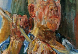 Kokoschka Self-portrait Fiesole 1948 65 5x55 cm