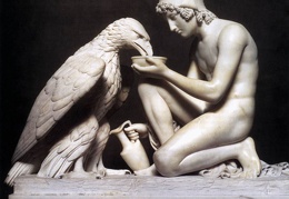 THORVALDSEN Berthel Ganymede Waters Zeus As An Eagle