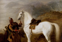 Allan Sir William A Circassian Chief Preparing His Stallion