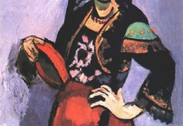 Matisse Spanish Woman with a Tamborine 1909 Oil on canvas