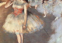 Degas The Star 1871-81 pastel on paper The Art Institute 