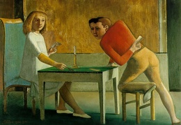 Balthus The cardgame 1948-50 Collection Thyssen-Bornemisza 