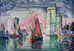 Signac Port of La Rochelle 1921 130x162 cm Mus e d Orsay