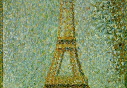 Seurat The Eiffel Tower 1889 