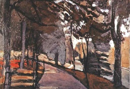 Matisse The path in the Bois de Boulogne 1902 Oil on canva