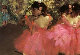 Degas Dancers in Pink 1880-85 Hill-Stead Museum Farmingto