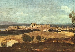 Corot Avignon from the West 1836 National Gallery at Londo