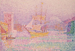 Signac The Harbour at Marseilles 1907 Eremitaget