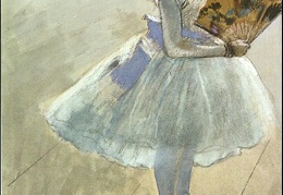 Degas Dancer with a Fan 1879