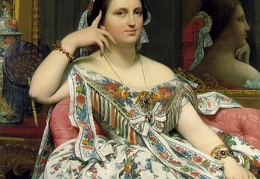 Ingres Marie-Clothilde-Ines de Foucauld Madame Moitessier 