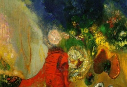 Redon The red sphinx c 1912 Oil on canvas 61 x 49 5 cm 