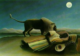 Rousseau H The Sleeping Gypsy 129 5x200 7 cm Moma NY