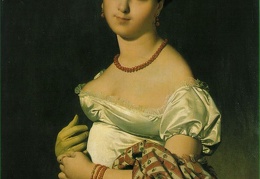 Ingres Cecile Bochet Madame Panckoucke 1811 Louvre