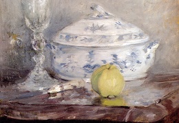 Morisot Berthe Tureen And Apple