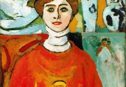 Matisse The girl with green eyes 1908 66x50 8 cm San Fran