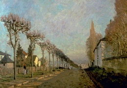 Sisley Chemin de la Machine Louveciennes 1873 54x73 cm M