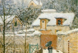 Sisley Snow at Louveciennes 1874 55 9x45 7 cm Phillips Co