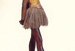 Degas Petite danseuse de quatorze ans statuette en cire ca