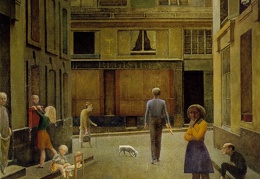 Balthus Le passage du Commerce Saint-Andre 1952-54 Private