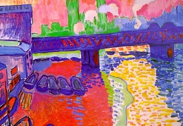 Derain Charing Cross Bridge 1906 oil on canvas Mus e d Or