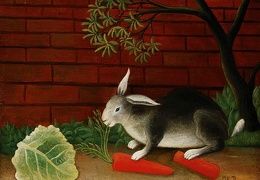 Rousseau H The meal of the rabbit 1908 Barnes foundation