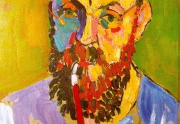 Derain Portrait of Matisse 1905
