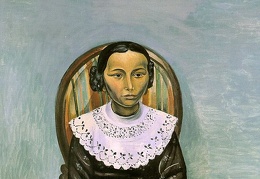 Derain Portrait of a Young Girl in Black 1914 oil on canva