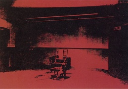 Warhol Early electric chair 1963 Private
