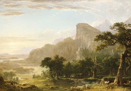 Durand Asher B Landscape Scene From Thanatopsis