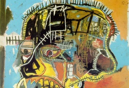 Basquiat Skull 1981 207 x 175 9 cm Broad Collection LA