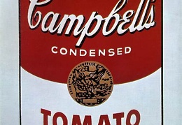 Warhol Campbell s soup can 1964 Leo Castelli Gallery New 