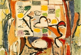Pollock The tea-cup 1946 Oil on canvas Collection Frieder