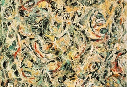 Pollock Eyes in the heat 1946 Peggy Guggenheim Collection 