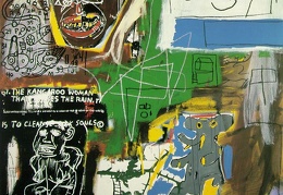 Basquiat Sienna 1984 223 5 x 195 6 cm Sperone Westwater G