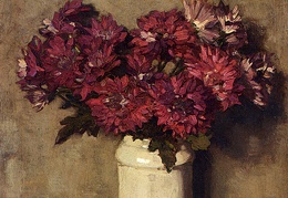 Akkeringa Johannes Evert Chrysanthemums In A Vase