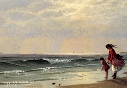 Bricher Alfred Thompson At the Shore