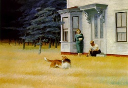 Hopper Cape Cod evening 1939 Collection of Mr and Mrs John H