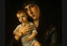 BELLINI G MADONNA AND CHILD C 1475 DETALJ NGW